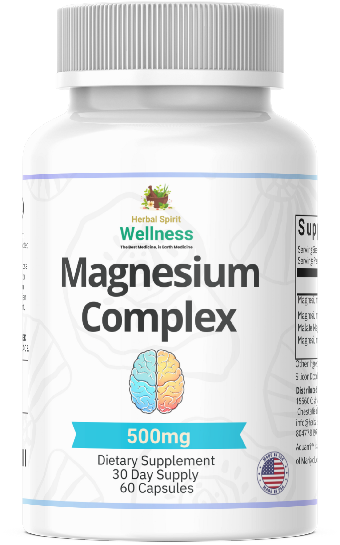 Herbal Spirit Wellness Magnesium Complex